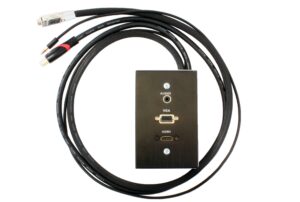 ADAPTOR – WALL BOX 15 PIN MALE TO FEMALE VGA CABLE 1M/AUDIO/HDMI