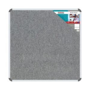 BULLETIN BOARD RIBBED ALUM FRAME 1200*1200MM LAUREL