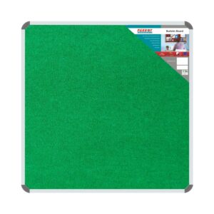 BULLETIN BOARD RIBBED ALUM FRAME 1200*1200MM PALM
