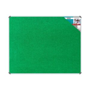 BULLETIN BOARD RIBBED ALUM FRAME 1500*1200MM PALM