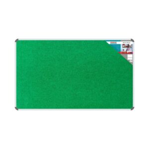 BULLETIN BOARD RIBBED ALUM FRAME 1500*900MM PALM