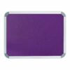 INFO BOARD ALUMINIUM FRAME 1200*900MM PURPLE