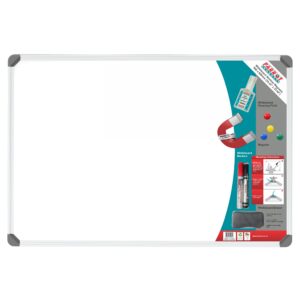 WHITEBOARD SLIMLINE MAGNETIC 900*600MM RETAIL