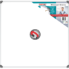 WHITEBOARD SLIMLINE MAGNETIC 900*900MM
