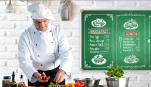 CHALK BOARD ALUMINIUM FRAME 1000*1000MM