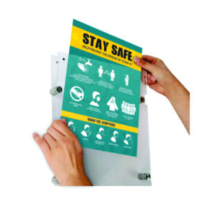 COVID19 – CERTIFICATE HOLDER A4 – COVID19/SOCIAL DISTANCING POSTER INCLUDED