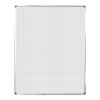 EDU BD S/LEAF 1220*910 MAG WHITEBOARD GREY SQUARES 1 SIDE