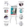 FLIPCHART MAGNETIC STANDARD 1000*640MM