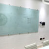 GLASS WHITEBOARD NON-MAGNETIC PRINTED 1200*900MM
