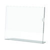 MENU HOLDER ACRYLIC SINGLE SIDED A4 LANDSCAPE - BOX 5