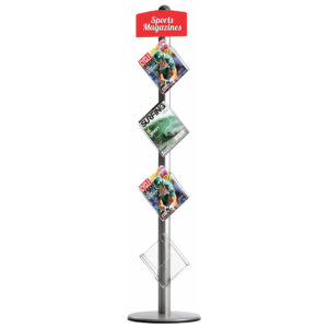 Novel Free Standing Brochure Holder