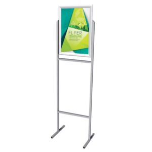 STAND POSTER FRAME STEEL DOUBLE SIDED A3
